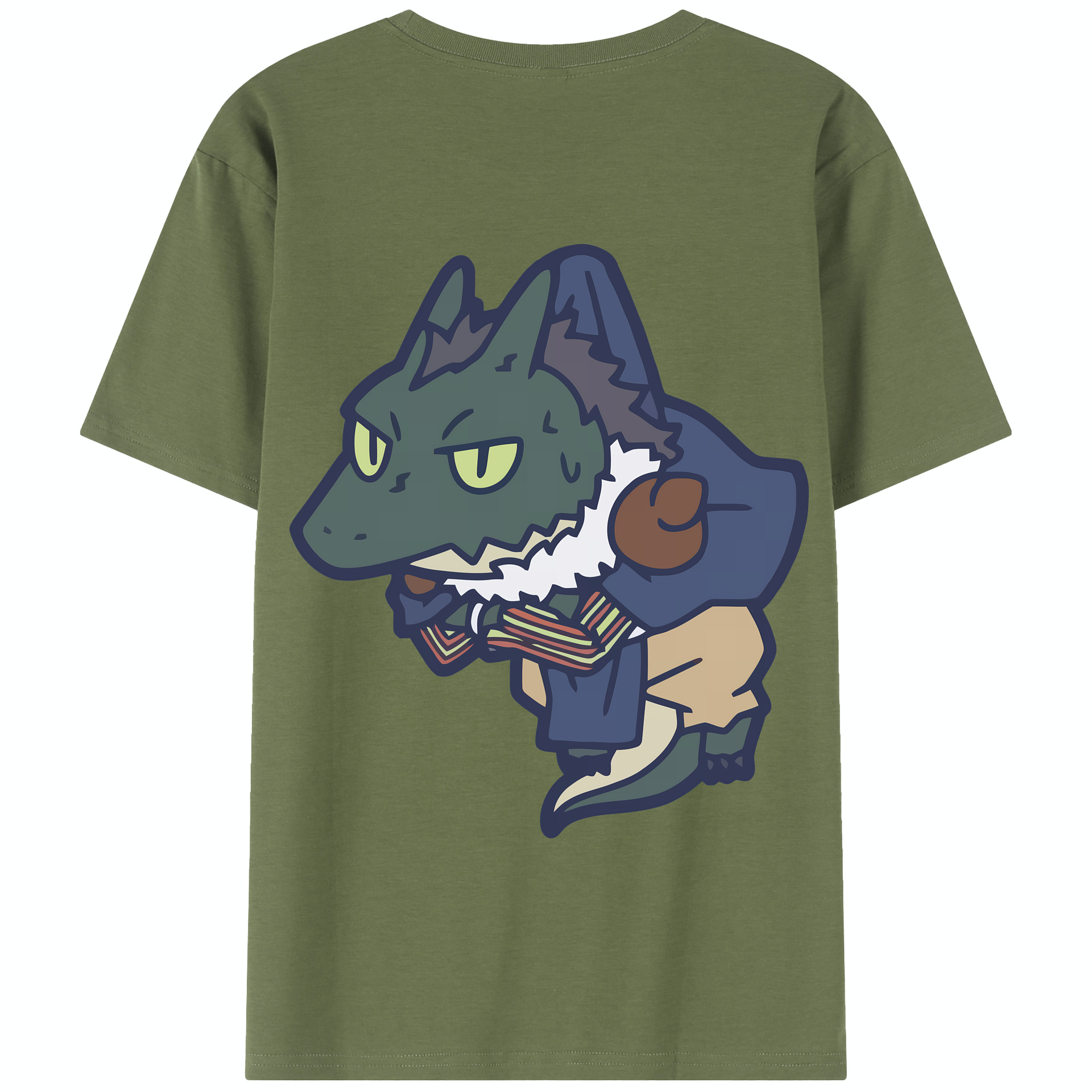 （画像用） 転スラ Regarding Reincarnated to Slime 綿100％半袖Tシャツ（背面プリント）